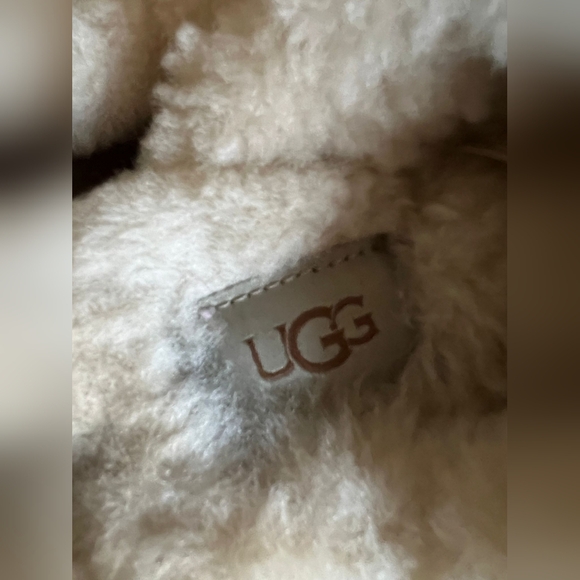 Women's UGG Disquette Slipper, Chestnut, Size 5 - Picture 4 of 11